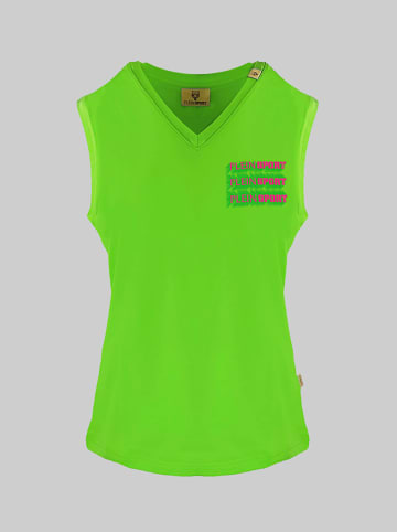 Plein Sport Top w kolorze zielonym