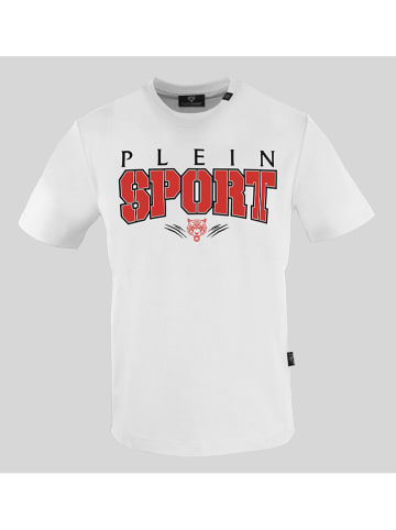 Plein Sport Koszulka w kolorze białym