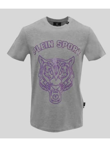 Plein Sport Koszulka w kolorze szarym