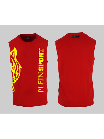 Plein Sport Top w kolorze czerwonym