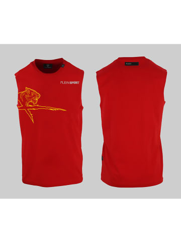Plein Sport Top w kolorze czerwonym