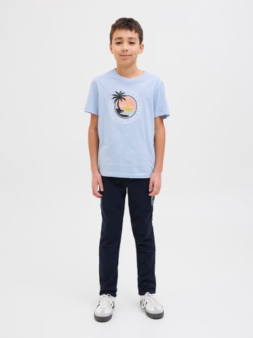 JACK & JONES Junior Shirt "Palm" lichtblauw