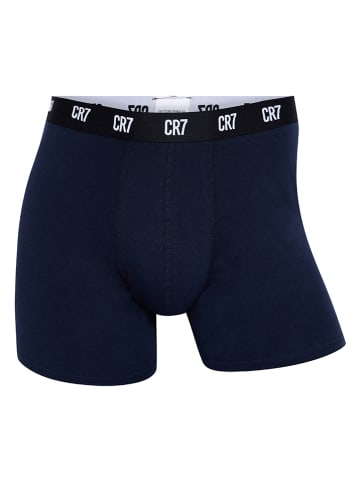 CR7 3er-Set: Boxershorts in Khaki/ Schwarz/ Dunkelblau