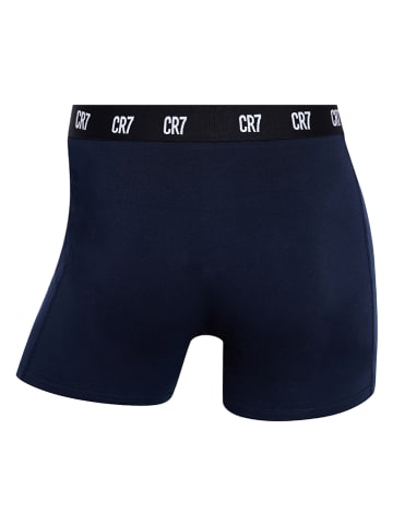 CR7 3er-Set: Boxershorts in Khaki/ Schwarz/ Dunkelblau