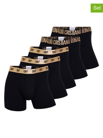 CR7 5er-Set: Boxershorts in Schwarz