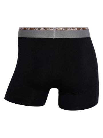 CR7 3er-Set: Boxershorts in Schwarz