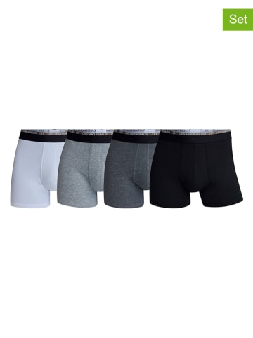 CR7 4-delige set: boxershorts zwart/grijs/wit