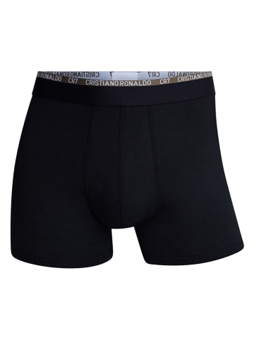CR7 4er-Set: Boxershorts in Schwarz/ Grau/ Weiß
