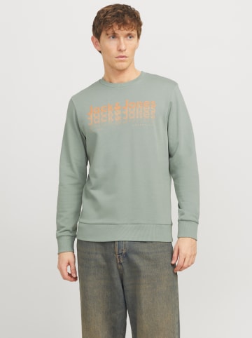 Jack & Jones Bluza w kolorze zielonym