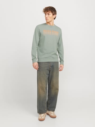 Jack & Jones Bluza w kolorze zielonym