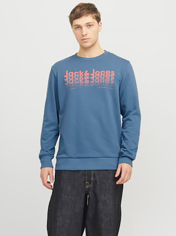 Jack & Jones Bluza w kolorze niebieskim