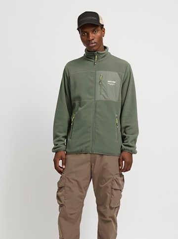 Jack & Jones Fleece vest groen