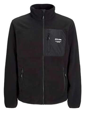 Jack & Jones Kurtka polarowa w kolorze czarnym