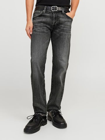 Jack & Jones Dżinsy "Mike" - Regular fit - w kolorze czarnym