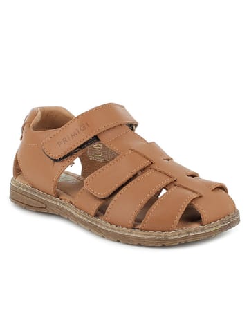 Primigi Leren enkelsandalen "Cuoio" lichtbruin