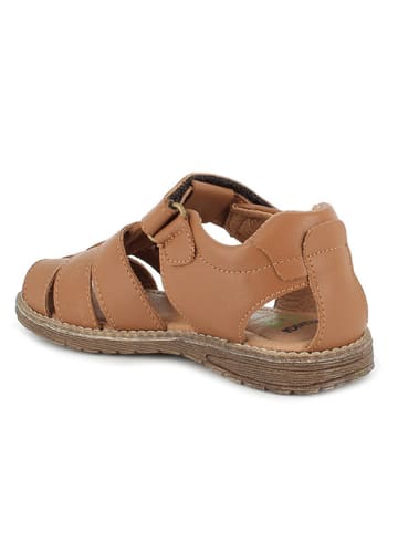 Primigi Leren enkelsandalen "Cuoio" lichtbruin