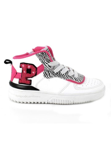 Primigi Sneakers in Weiß/ Pink