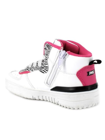 Primigi Sneakers in Weiß/ Pink