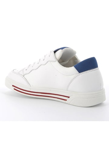 Primigi Skórzane sneakersy w kolorze białym