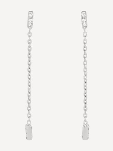 maison héritage PARIS Weißgold-Ohrstecker "Patience" mit Diamanten