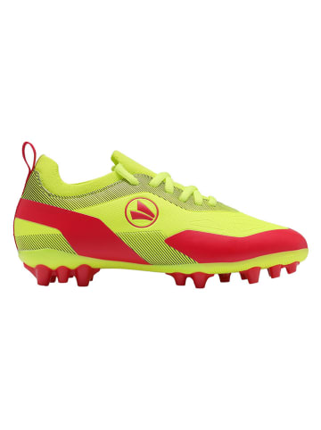 Jako Natur- und Kunstrasen-Fußballschuhe "Twist" in Gelb/ Rot