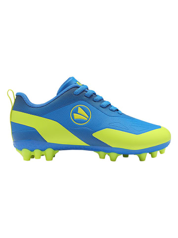 Jako Natur- und Kunstrasen-Fußballschuhe "Twist" in Blau/ Gelb