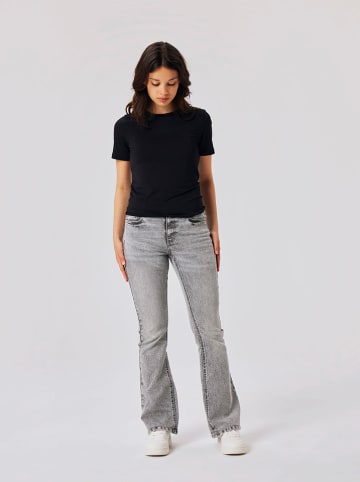LMTD Spijkerbroek "Tainna" - wide leg - grijs