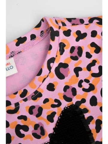 Coccodrillo Kleid in Rosa/ Schwarz