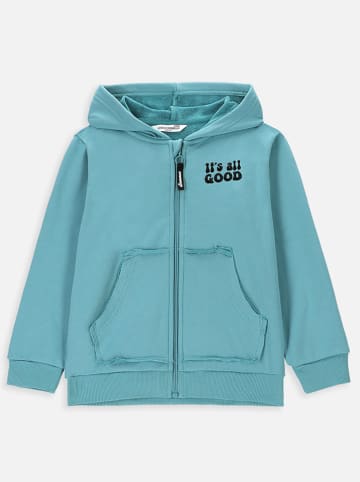 Coccodrillo Sweatjacke in Hellblau