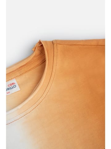 Coccodrillo Shirt wit/lichtbruin
