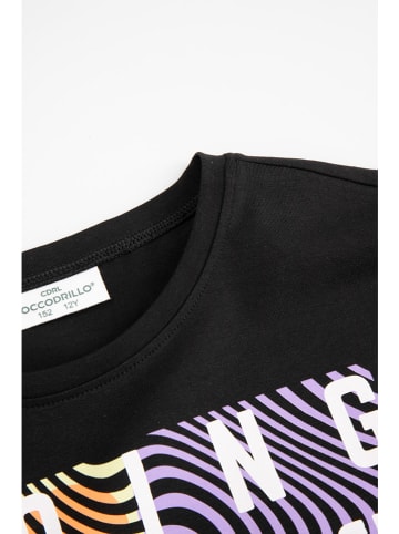Coccodrillo Longsleeve in Schwarz