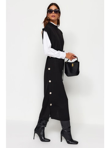 trendyol Strickkleid in Schwarz