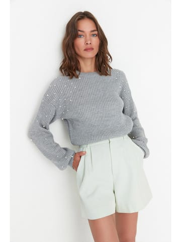 trendyol Pullover in Grau