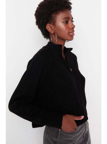 trendyol Pullover in Schwarz