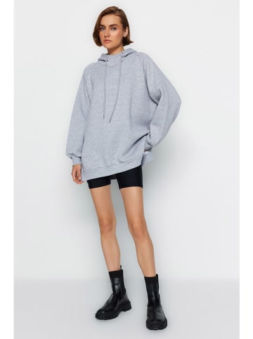 trendyol Bluza w kolorze szarym