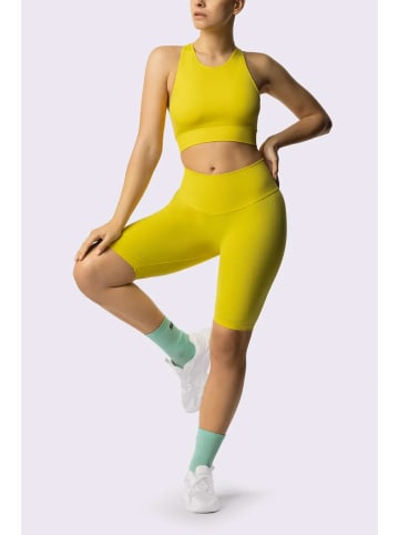 Spaio Trainingsshorts "Innergy" in Gelb