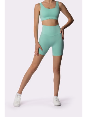 Spaio Trainingsshorts "Adapt Biker" in Türkis