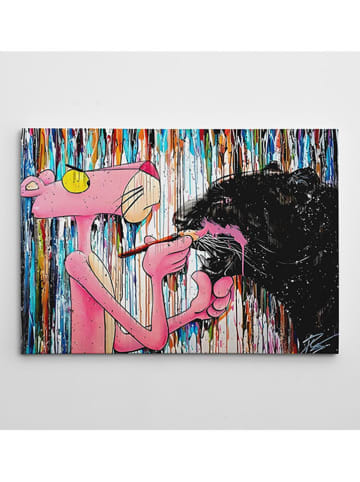 wall addiction Leinwand-Kunstdruck