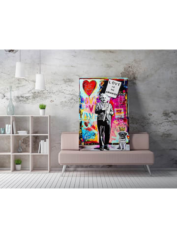 wall addiction Kunstdruk op canvas