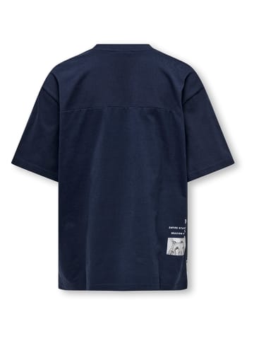 ONLY & SONS Junior Shirt "Snap" in Dunkelblau