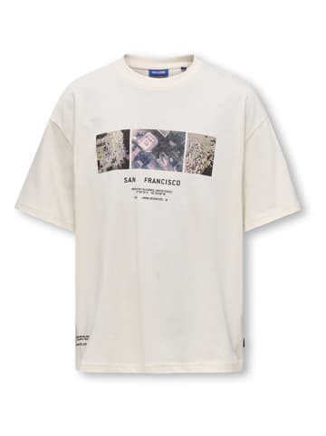 ONLY & SONS Junior Shirt "Snap" in Creme
