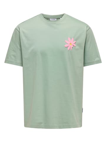 ONLY & SONS Junior Shirt "Flora" in Grün