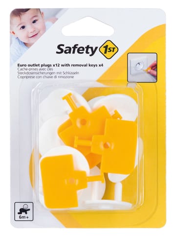 Safety1st Euro Steckdosensicherung in Weiß