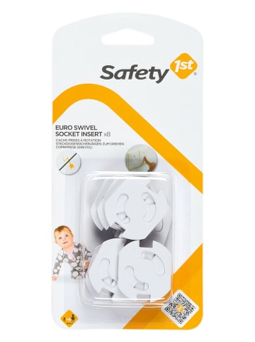 Safety1st Drehbare Steckdosensicherung in Weiß