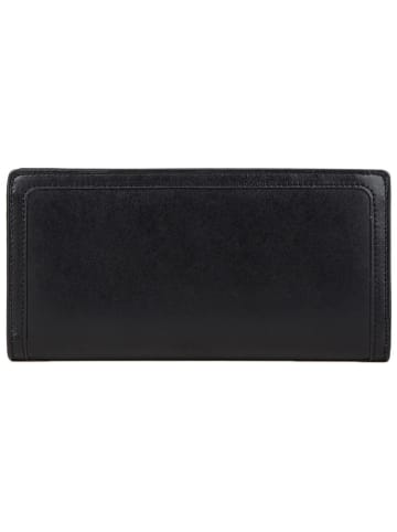 Guess Leder-Geldbörse in Schwarz - (B)20,5 x (H)10,5 x (T)3 cm