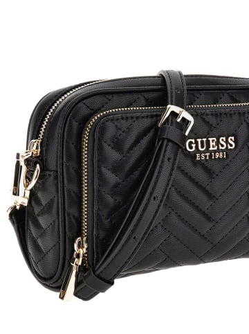 Guess Umhängetasche in Schwarz - (B)21 x (H)14 x (T)4 cm