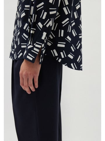 Seidensticker Blouse zwart/wit