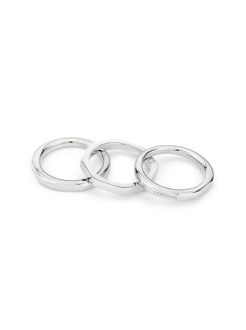 Liebeskind 3er-Set: Ringe in Silber