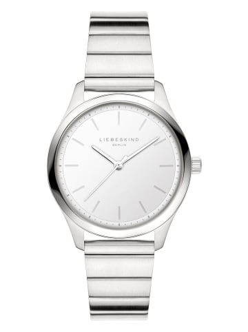 Liebeskind Quarzuhr in Silber/ Weiß