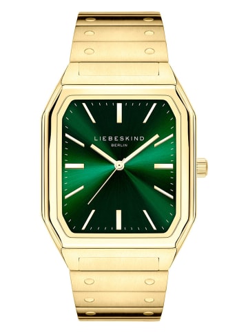 Liebeskind Quarzuhr in Gold/ Grün